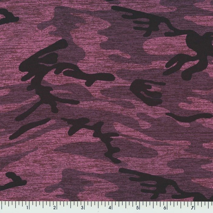 P - X7 - 88254 - 1001 Dusty Rose - Printed Spandex Perfotek Ocean Max - Dri Microblok - Spandexbyyard