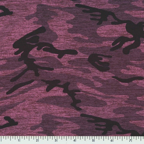 P - X7 - 88254 - 1001 Dusty Rose - Printed Spandex Perfotek Ocean Max - Dri Microblok - Spandexbyyard
