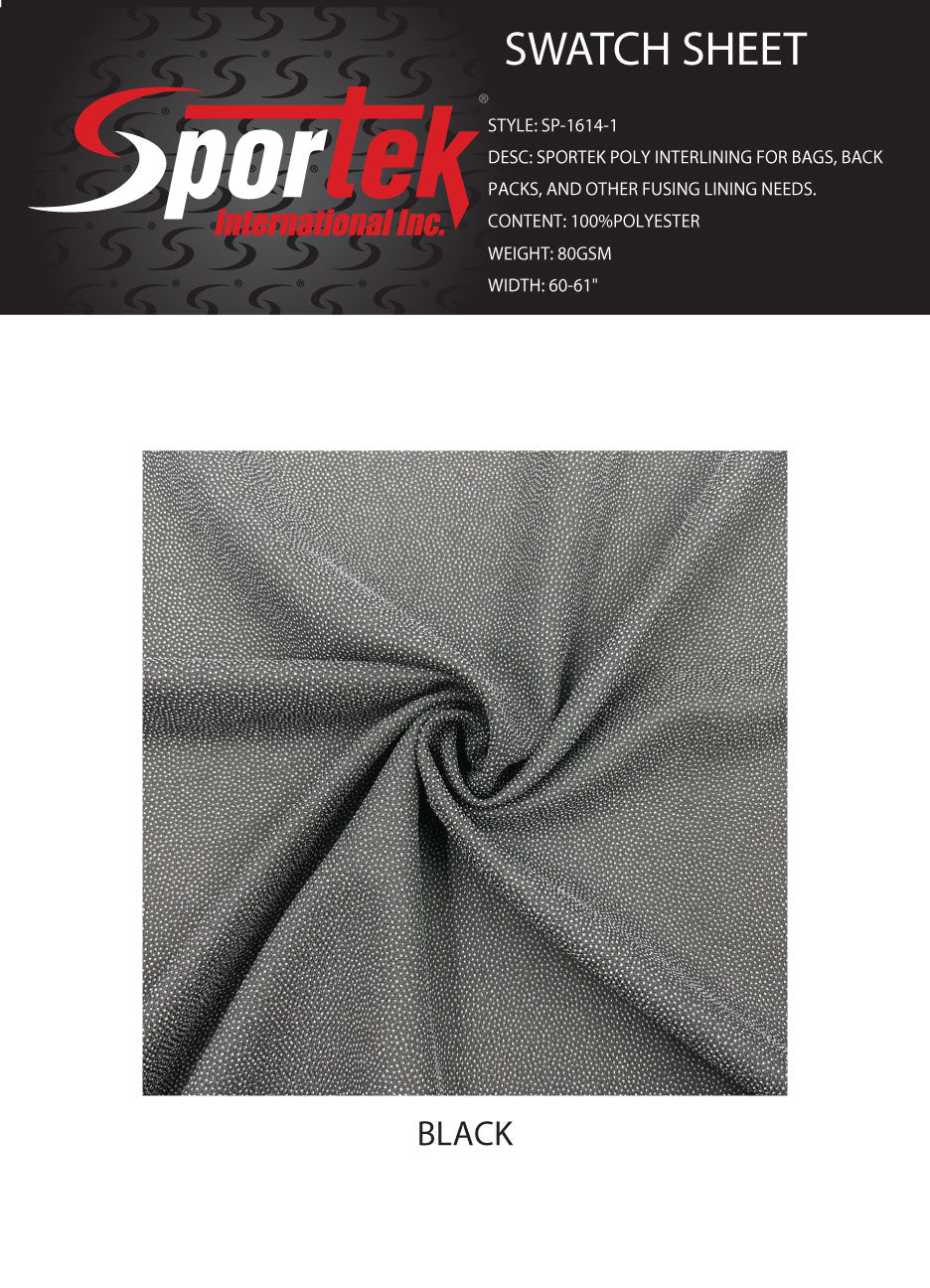 SP - 1614 - 1 Sportek Poly Interlining - Spandexbyyard