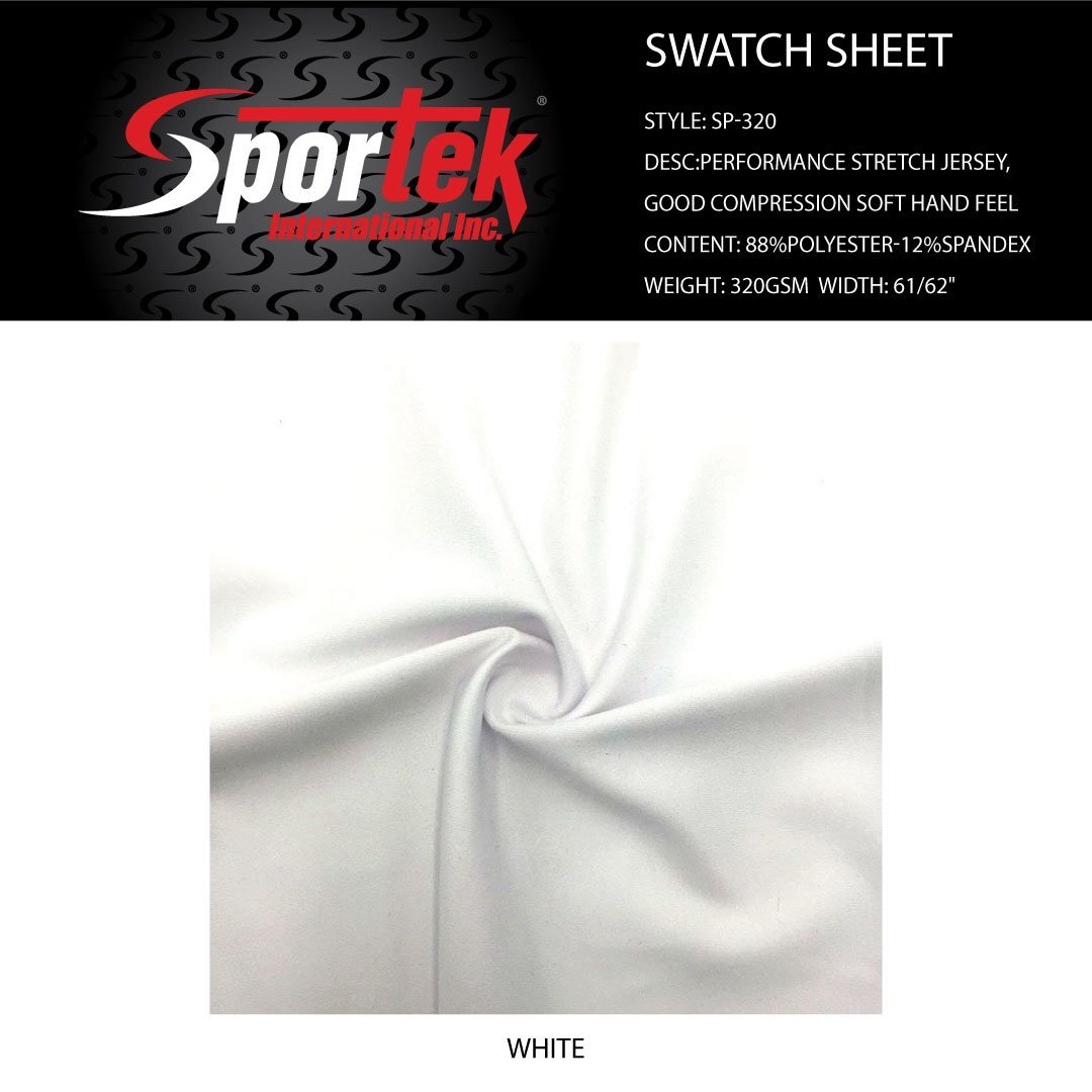 SP - 320 Sportek Performance Stretch Jersey - Spandexbyyard