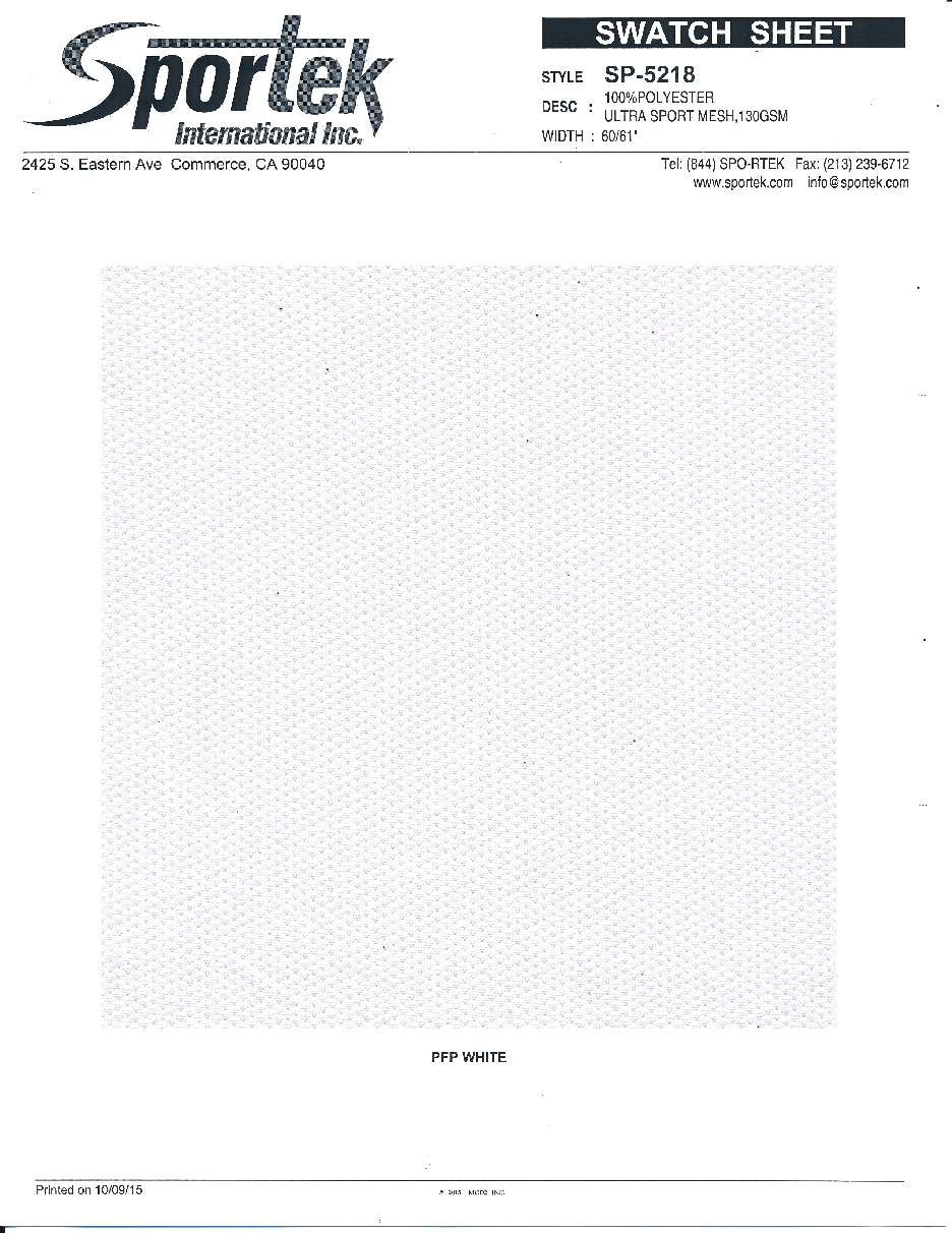 SP - 5218 | Ultra pin - dot Mesh Pin Dot Mesh | Sportswear | Sublimation Print - Spandexbyyard