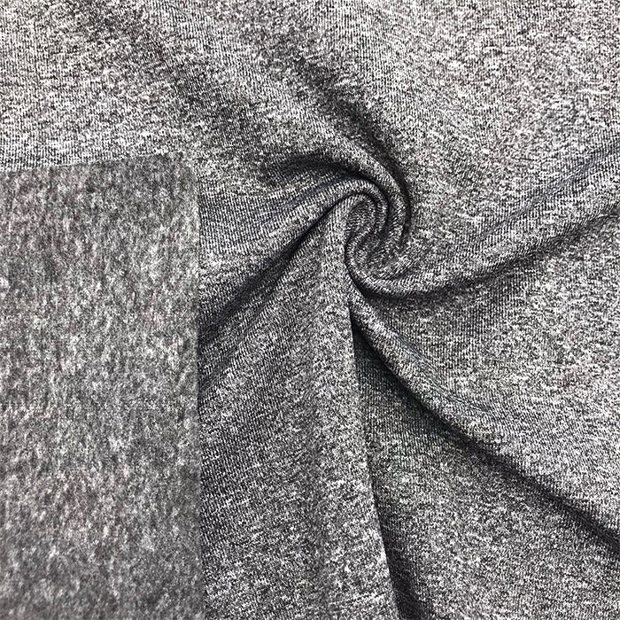 SP - AK91 Sportek Thermal Stretch Single sided fleece heather grey - Spandexbyyard