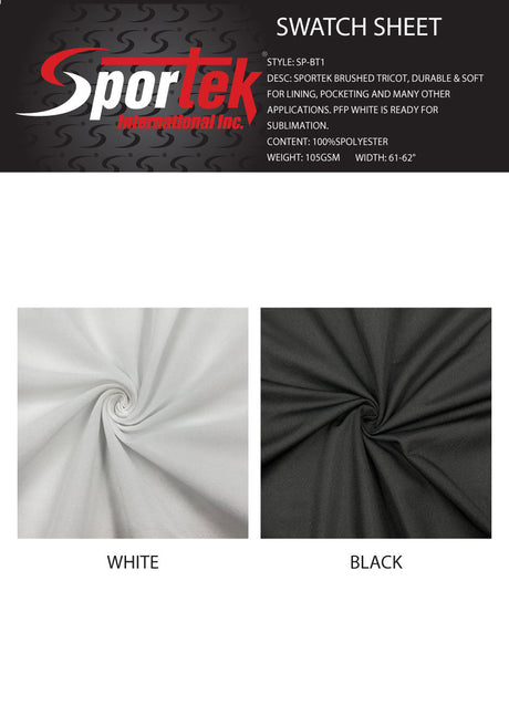 SP - BT1 Sportek Brushed Tricot Durable and Soft - Spandexbyyard