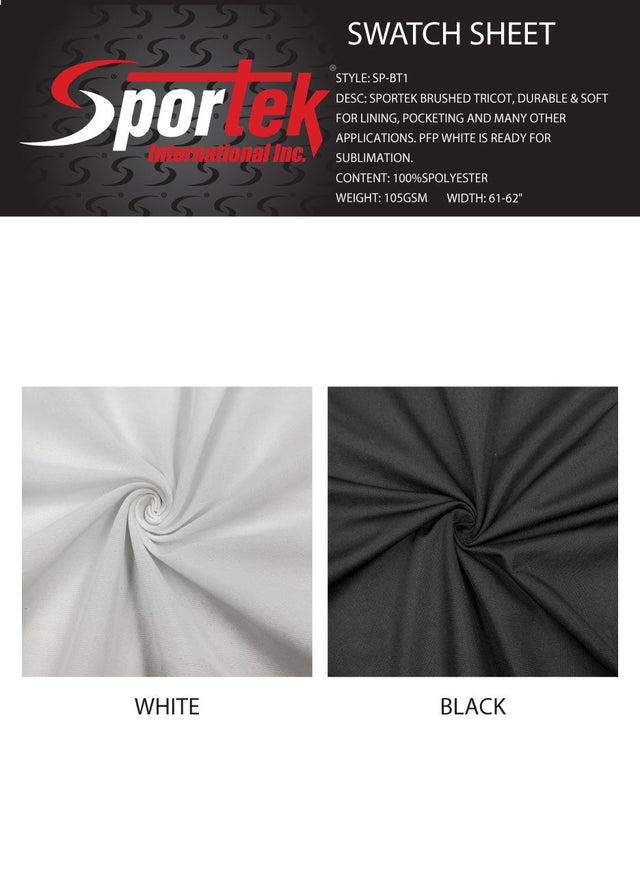 SP - BT1 Sportek Brushed Tricot Durable and Soft - Spandexbyyard