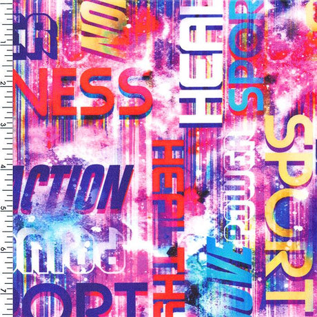 SP - DD57 Poly Spandex Digitally Wet Print - Spandexbyyard
