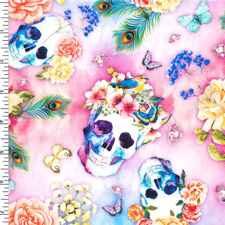 SP - DD62 Poly Spandex Digitally Wet Print - Spandexbyyard