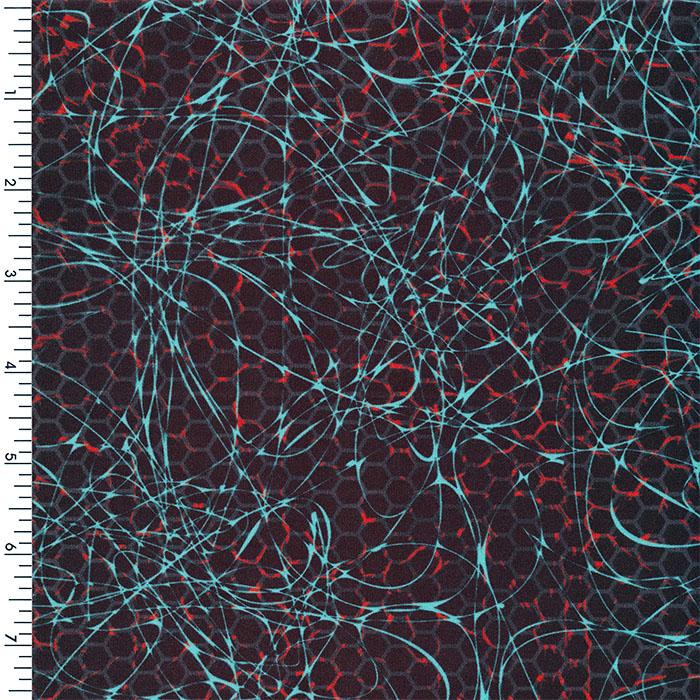 SP - DD67 Poly Spandex Digitally Wet Print - Spandexbyyard