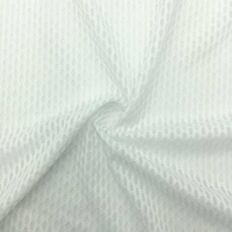 SP - F2 | Poly Spandex Stretch Sport Perforated Fish Eye Mesh Medium - Spandexbyyard