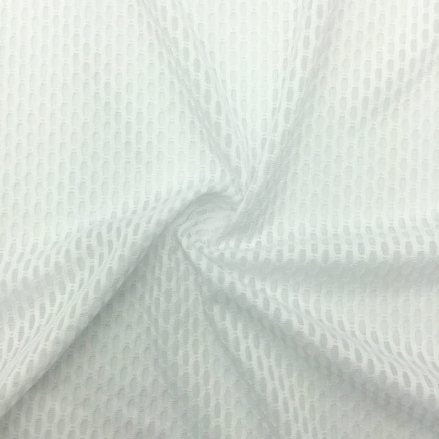 SP - F2 | Poly Spandex Stretch Sport Perforated Fish Eye Mesh Medium - Spandexbyyard