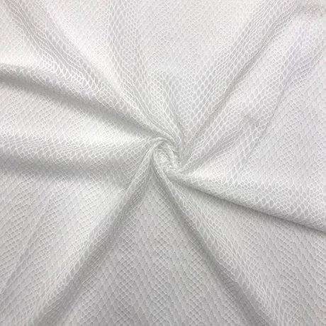 SP - F4 Sportek Poly - spandex serpent snake skin mesh PFP whiter for sublimation - Spandexbyyard