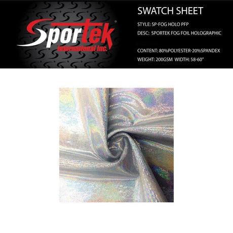 SP - Fog Holo Sportek Fog Foil Holographic - Spandexbyyard