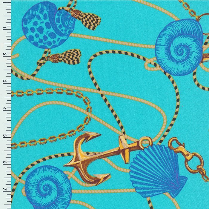 SP - GG7205 Brazilian Design "Shell and Anker" - Spandexbyyard