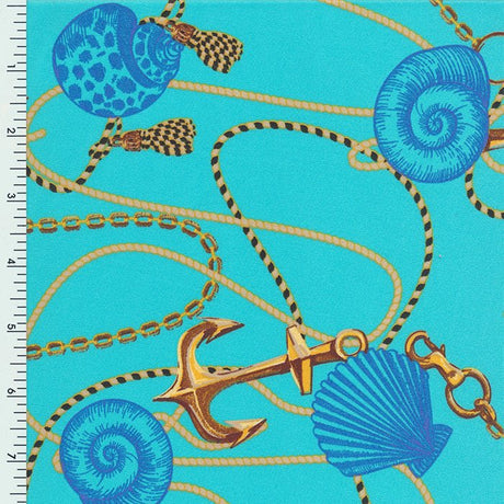 SP - GG7205 Brazilian Design "Shell and Anker" - Spandexbyyard