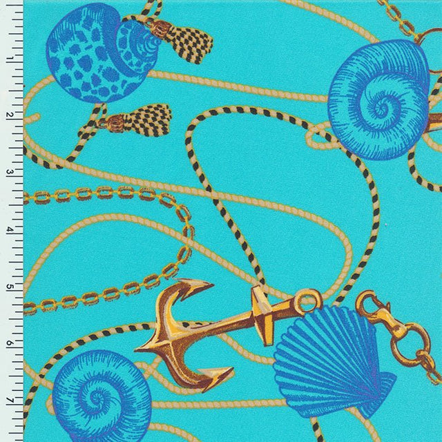 SP - GG7205 Brazilian Design "Shell and Anker" - Spandexbyyard
