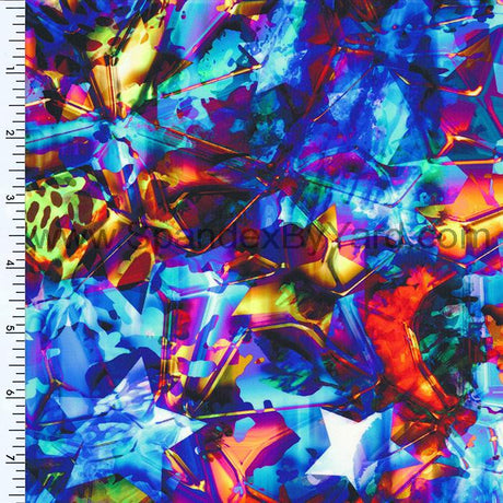 SP - NP2618 Fire & Ice Dance Nylon Spandex Digitally Wet Print - Spandexbyyard