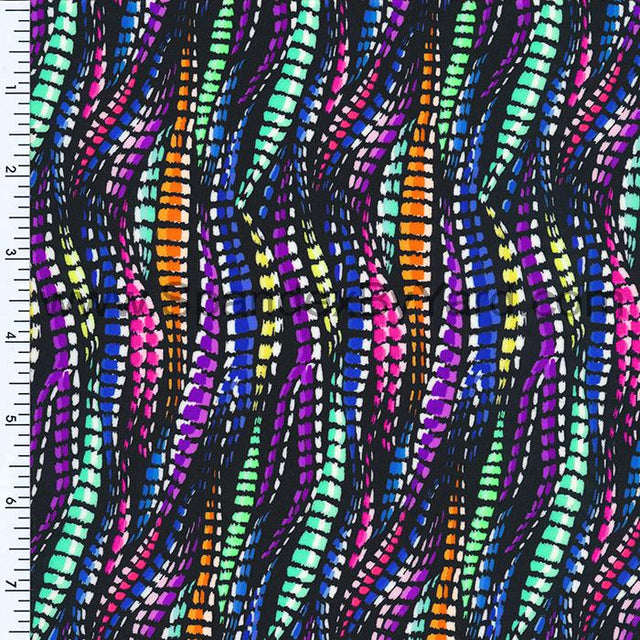 SP - NP2625 River of Joy Nylon Spandex Digitally Wet Print - Spandexbyyard