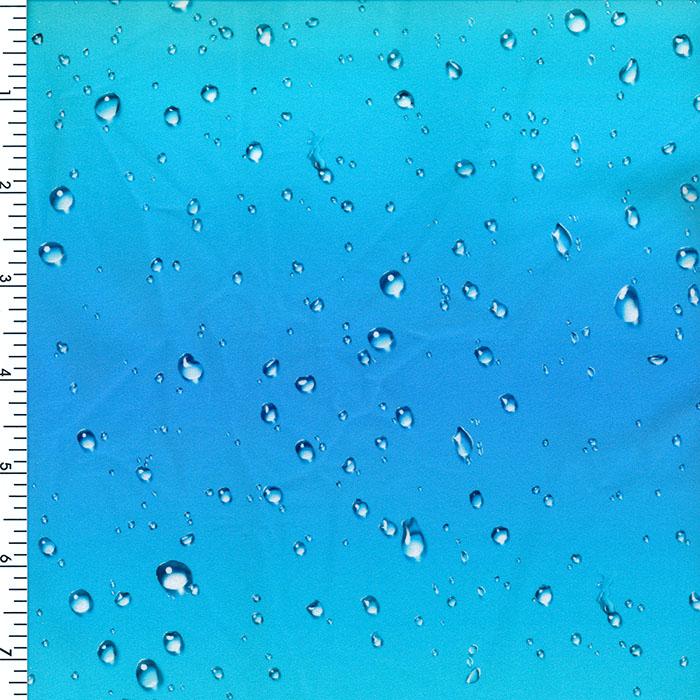SP - NP2660 Blue Aqua Nylon Spandex Digitally Wet Print - Spandexbyyard