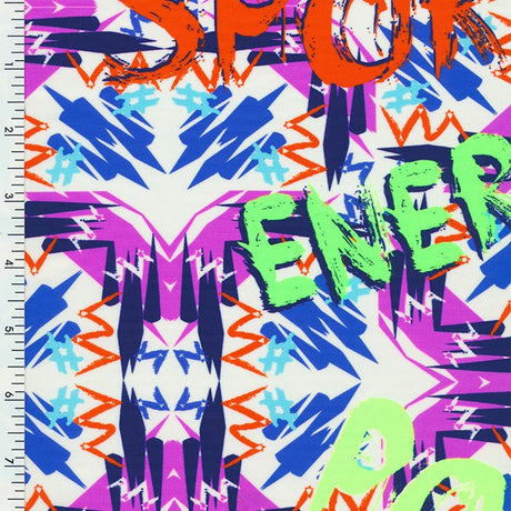 SP - NP2744 Nylon Spandex Digitally Wet Print - Spandexbyyard