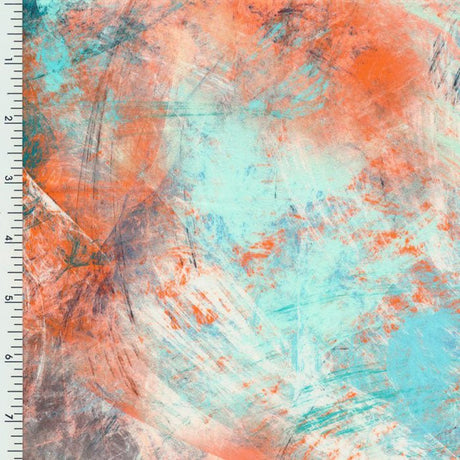 SP - NP2763 Amore Tempesta Nylon Spandex Digitally Wet Print - Spandexbyyard