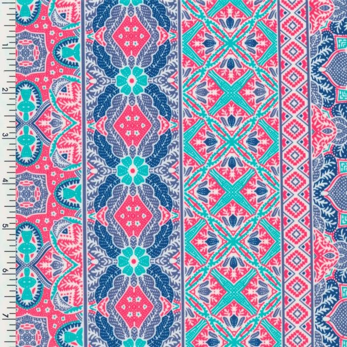 SP - NP2811 Pastle Maharaja Nylon Spandex Digitally Wet Print - Spandexbyyard