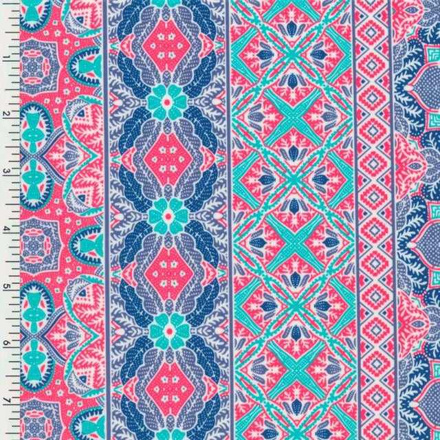 SP - NP2811 Pastle Maharaja Nylon Spandex Digitally Wet Print - Spandexbyyard