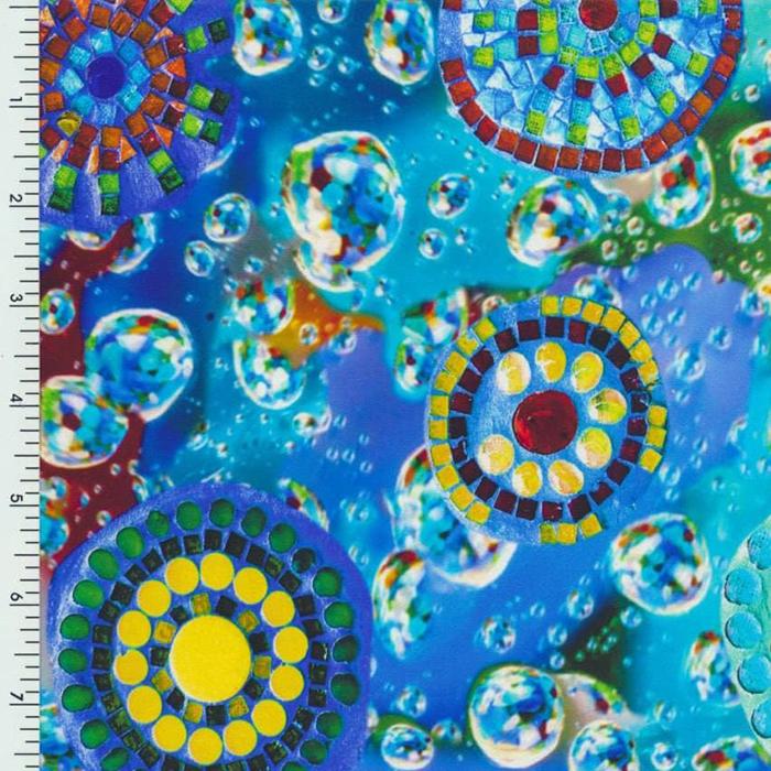 SP - NP90016 Underwate Fun Printed Spandex - Spandexbyyard