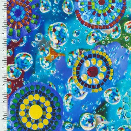 SP - NP90016 Underwate Fun Printed Spandex - Spandexbyyard