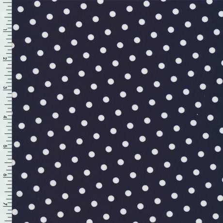 SP - NPSPT701 Navy Printed Spandex - Spandexbyyard
