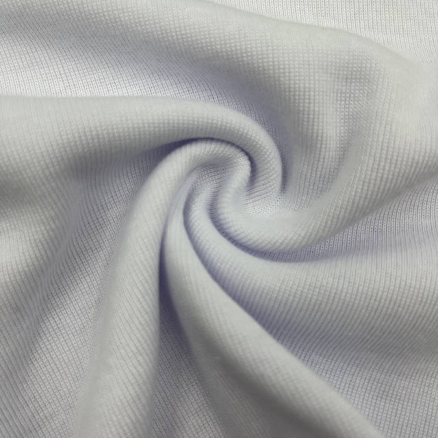 SP - RIBSJ11 Sportek Spun Poly 1x1 Rib with Cotton Hand Feel - Spandexbyyard