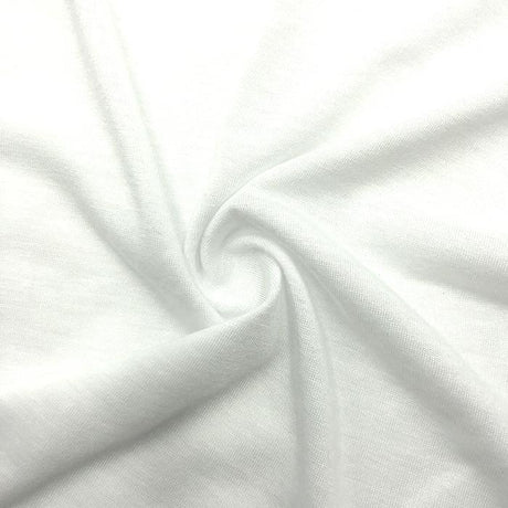 SP - SJ185 | Spun poly soft hand T-shirt Jersey PFP white for sublimation with cotton hand feel - Spandexbyyard