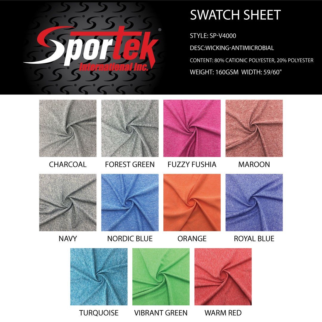 SP - V4000 Wicking - Antimicrobial - Spandexbyyard