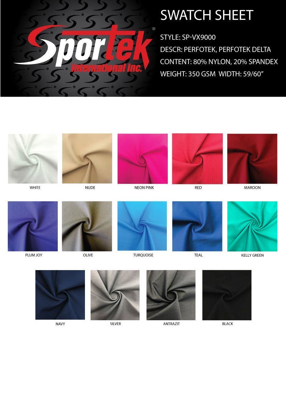 SP - VX9000 | Perfotek Delta | High Compression | Moisture Management Jersey - Spandexbyyard