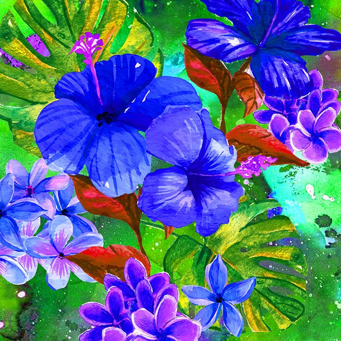 SPT 6601 CELESTIAL FLORAL - Spandexbyyard