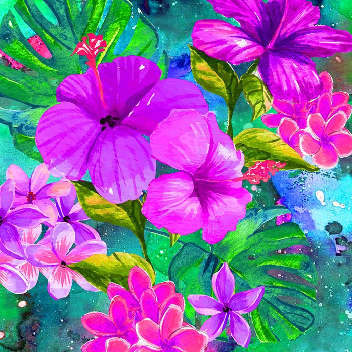 SPT 6601 CELESTIAL FLORAL - Spandexbyyard