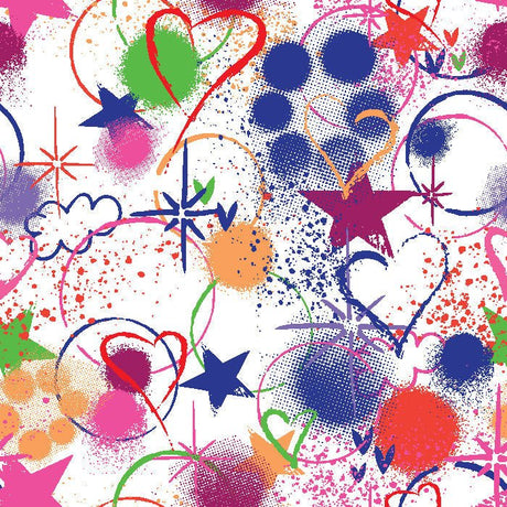 SPT 6601 HALFTONE SKETCH - Spandexbyyard