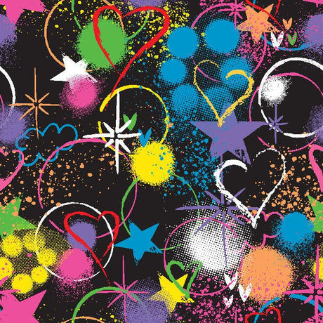 SPT 6601 HALFTONE SKETCH - Spandexbyyard