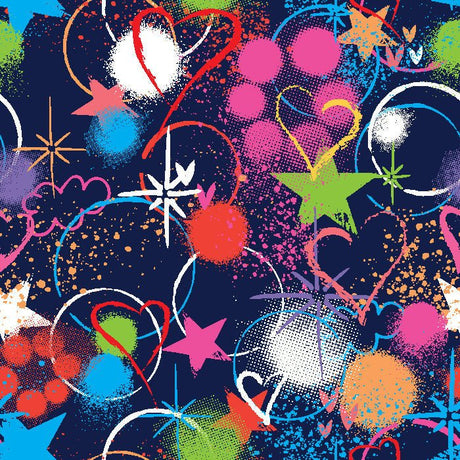 SPT 6601 HALFTONE SKETCH - Spandexbyyard