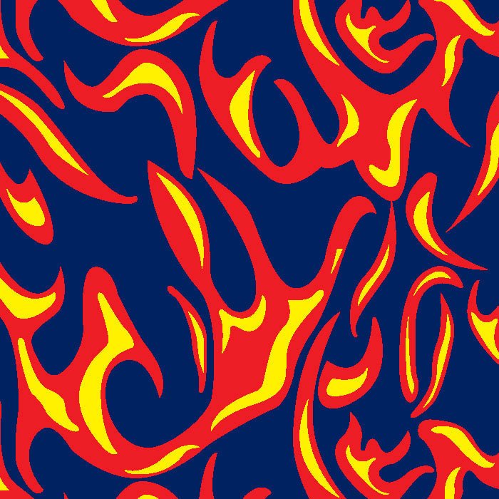 SPT 6623 Flames - Spandexbyyard