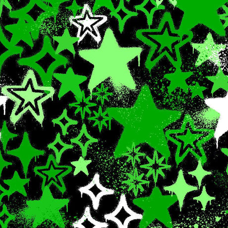 SPT - 6643 - Graffiti Stars - Spandexbyyard