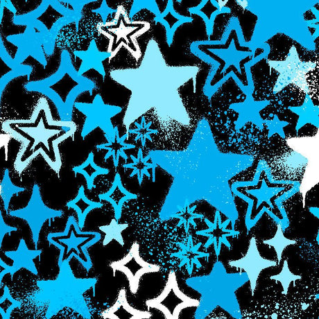 SPT - 6643 - Graffiti Stars - Spandexbyyard