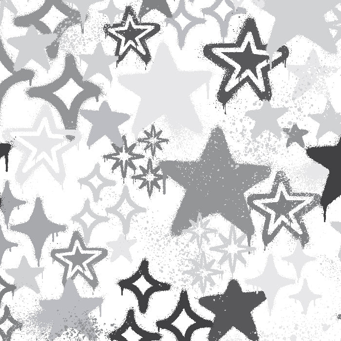 SPT - 6643 - Graffiti Stars - Spandexbyyard
