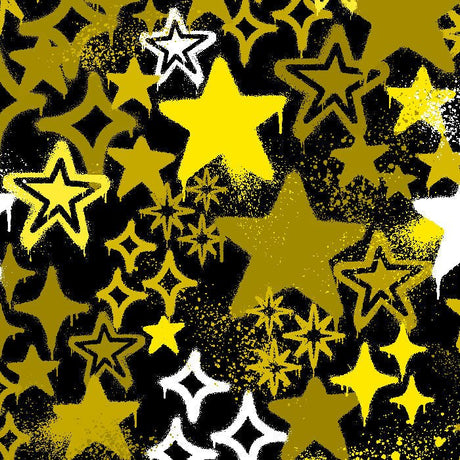 SPT - 6643 - Graffiti Stars - Spandexbyyard