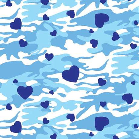 SPT6601 Camo Hearts - Spandexbyyard