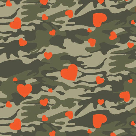 SPT6601 Camo Hearts - Spandexbyyard