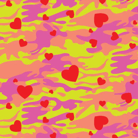 SPT6601 Camo Hearts - Spandexbyyard