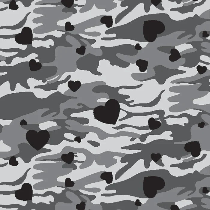 SPT6601 Camo Hearts - Spandexbyyard