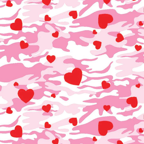 SPT6601 Camo Hearts - Spandexbyyard