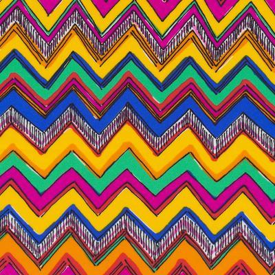 ZX - 18001 | chevron, Printed Spandex - Spandexbyyard