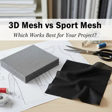 3D Mesh vs Sport Mesh: Which Works Best for Your Project? - Spandexbyyard