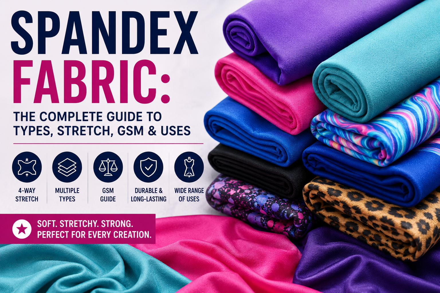 The Complete Guide to Spandex & Stretch Fabrics